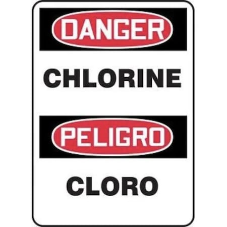 Accuform Safety Sign, SBMCHL210VP SBMCHL210VP